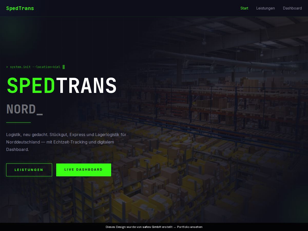 SpedTrans Nord Live-Vorschau